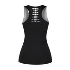 Women's Slim Fit Cat Print Sports Tank Top