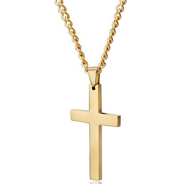 Gold Cross Necklace
