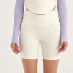 Nude No T-line Hip Lift Yoga Shorts for Women