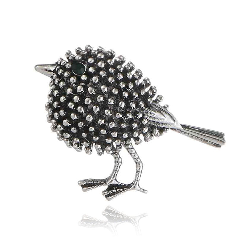 Retro Bird Brooch Pin