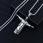 Christ the Redeemer Jesus Pendant Necklace for Men | Christian Jewelry