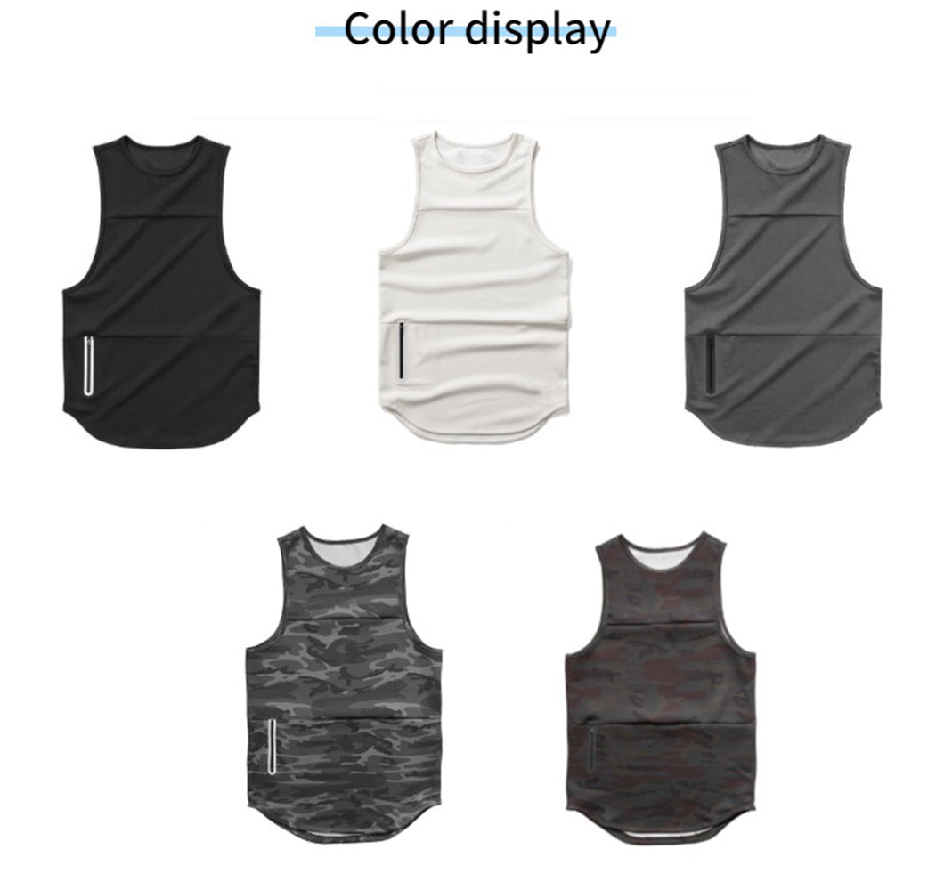 Men's Quick Drying Fitness Tank Top - Summer Collection