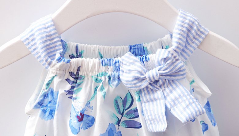 Floral Dress and Pants Set for Girls (Summer 2018)