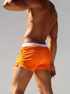 Men's Navy Swim Trunks