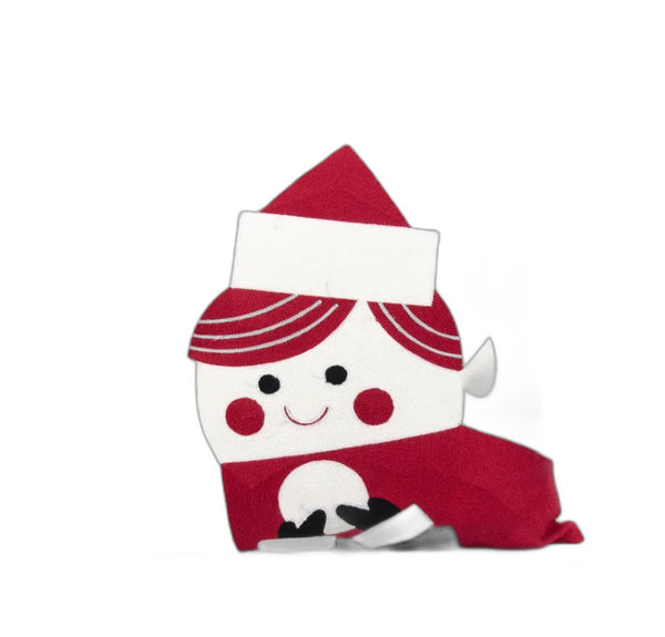 Bestickter Weihnachtskissenbezug