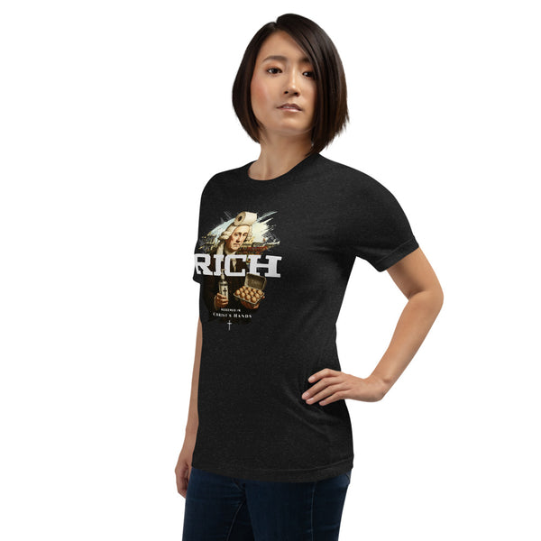 RICH Christian T-Shirt - Errettet in Christi Händen