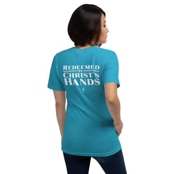 RICH Christian T-Shirt - Errettet in Christi Händen