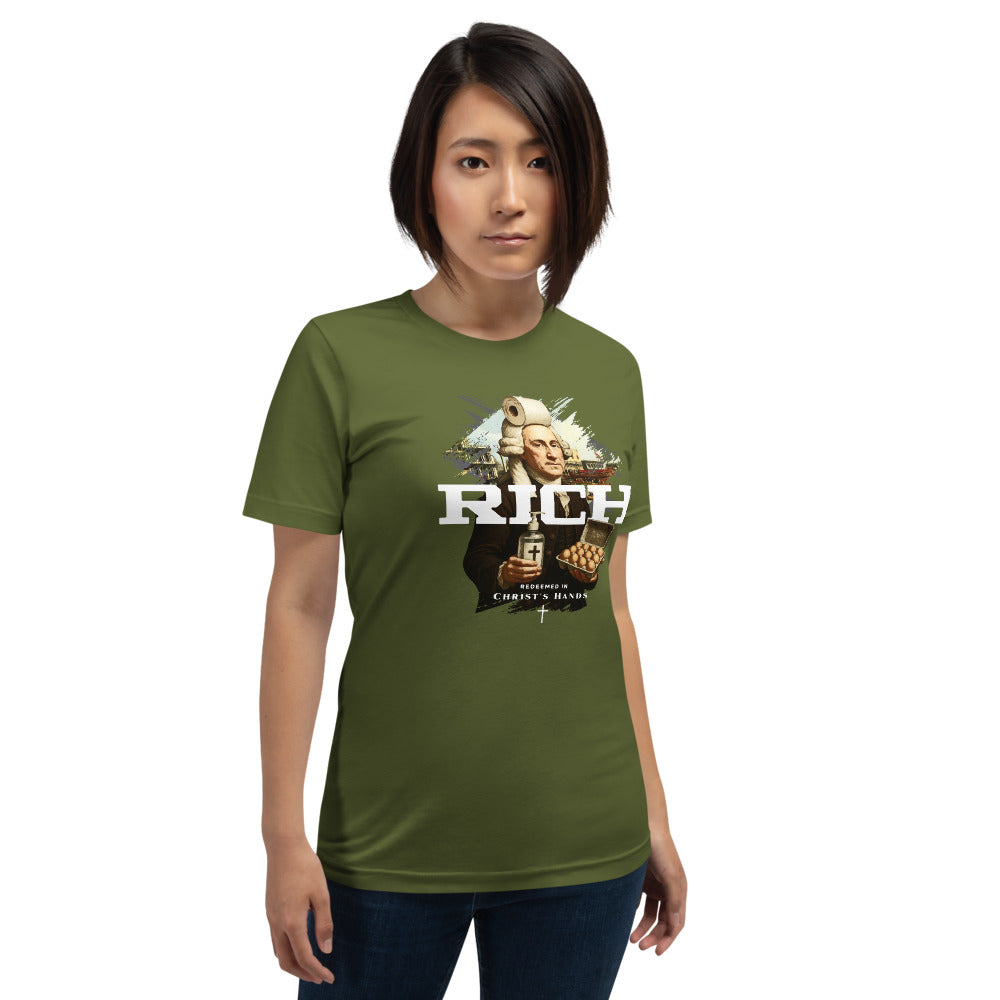RICH Unisex Christian T-Shirt - Religious Tee XS-5XL