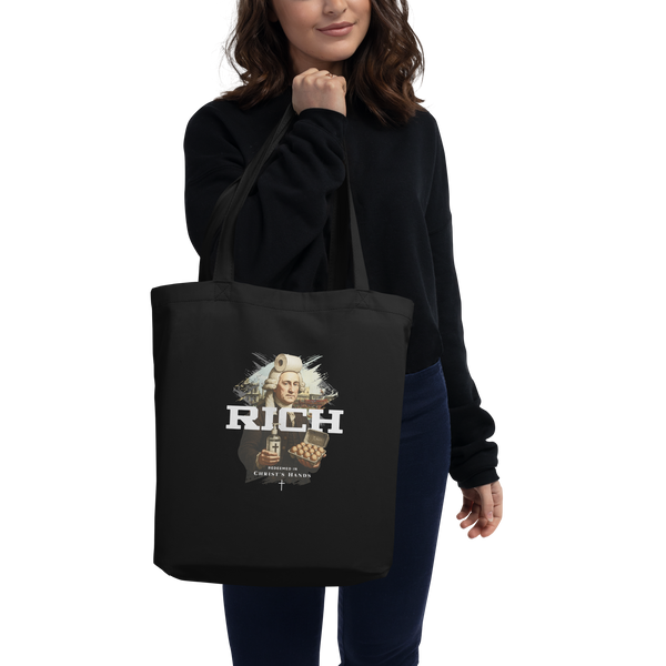 RICH Christian Tote Bag - Errettet in Christi Händen