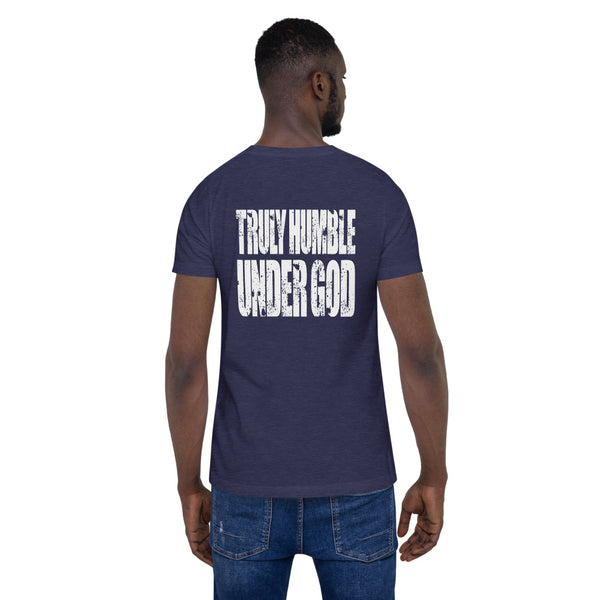 Truly Humble Under God christlicher T-Shirt-Akronym - Faith Streetwear Grafik-T-Shirt