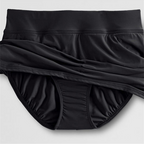 Black Skirted Swim Bottom