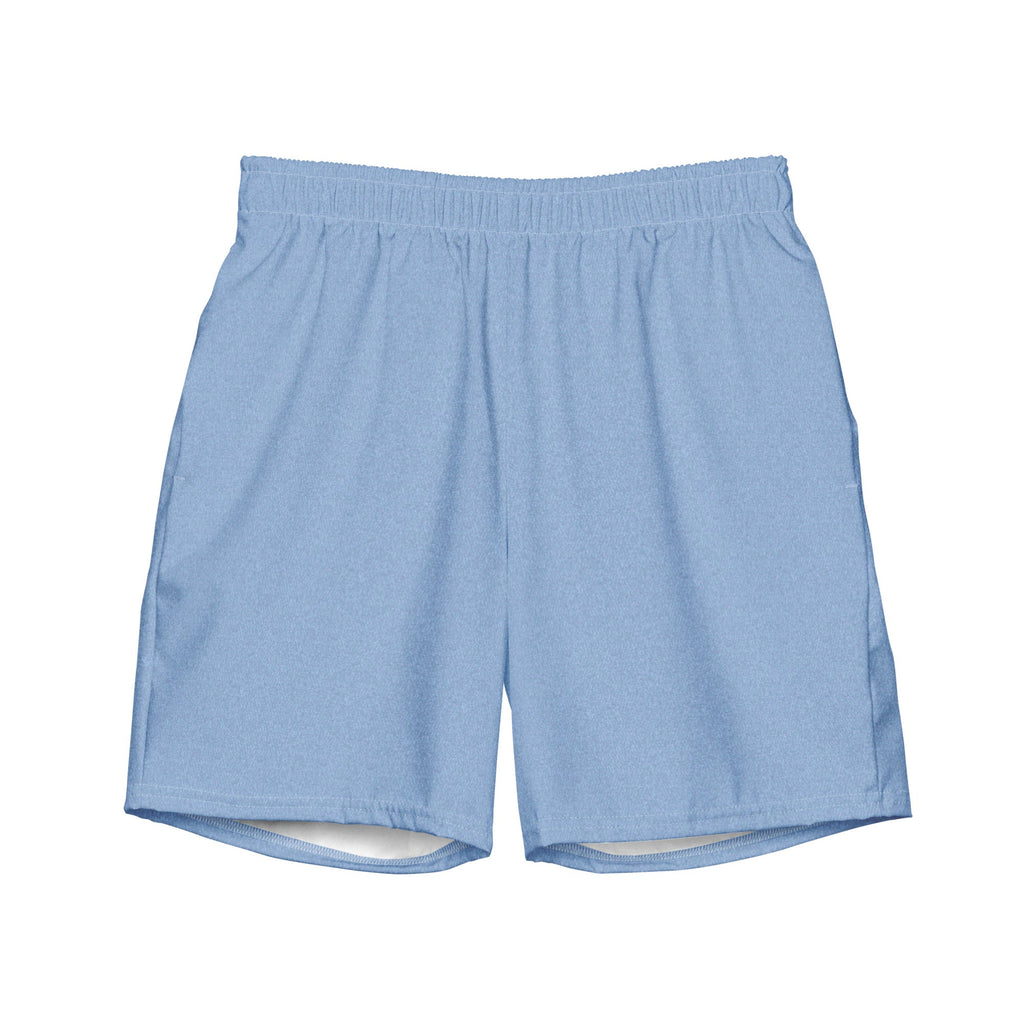 Men's Light Blue Swim Trunks