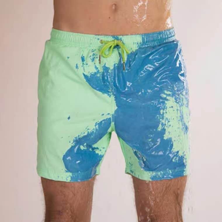 Men's Color-Changing Swim Trunks