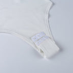 Sleeveless Ribbed Bodycon Bodysuit
