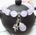 Handmade Cat's Eye Stone Beaded Bracelet