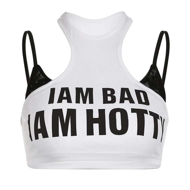 No Boyfriend No Problems Halter Crop Top