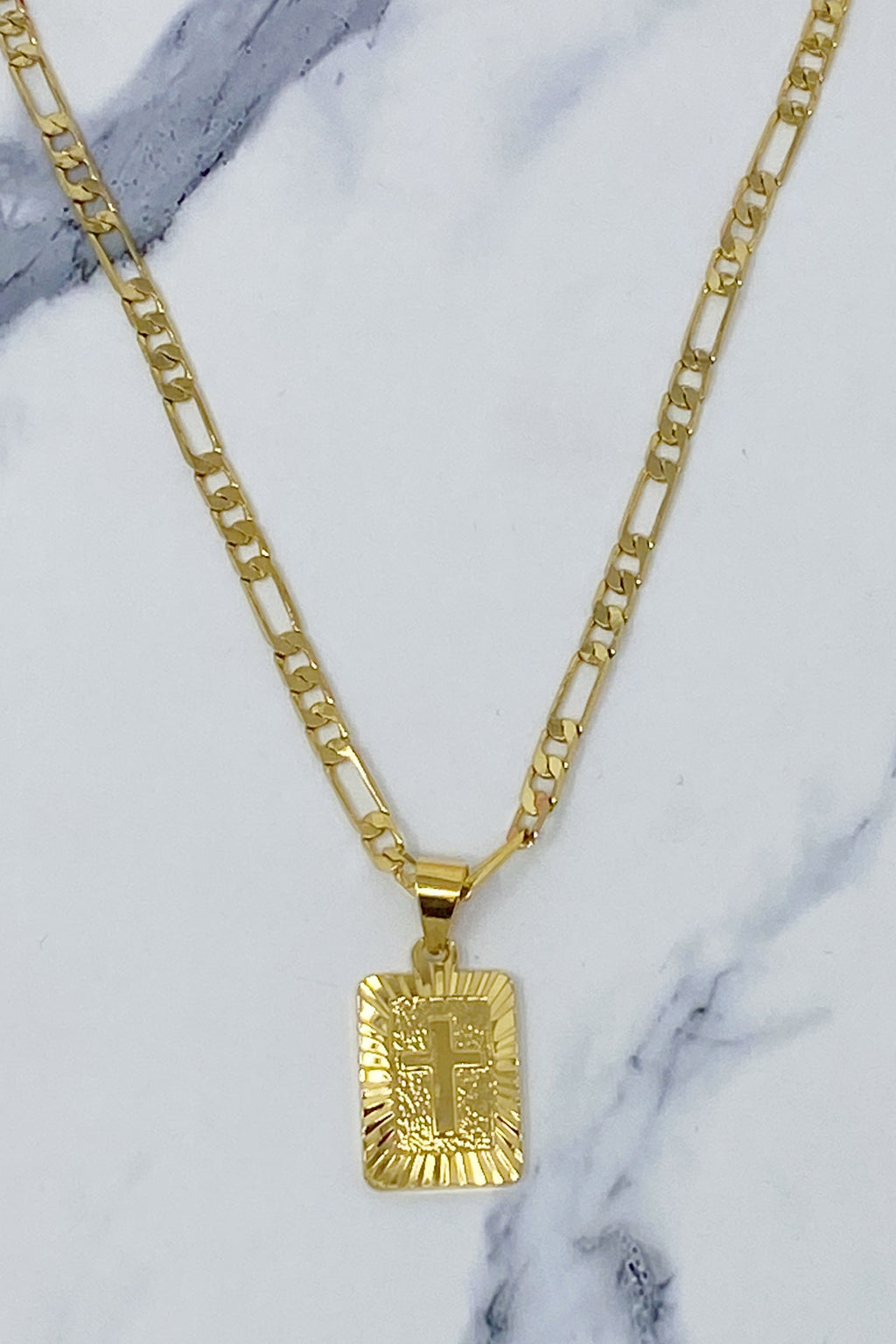 Sunburst Cross Necklace | Christian Jewelry