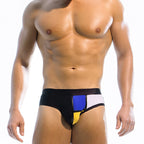 Fashion Triangle Swim Trunks with Stitching Design
