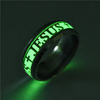 Jesus Kreuz Ring - Christlicher Glaubensring