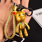 Creative Cartoon Bear Keychain for Cars and Bags | Accessory