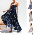 Serena Dress / Fresh Floral Spaghetti Strap Dress (One Piece)