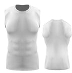 Men's Tight-Fit Yoga Tank Top for Training and Running