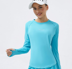Women's Long-Sleeve UV Surf Rash Guard Top