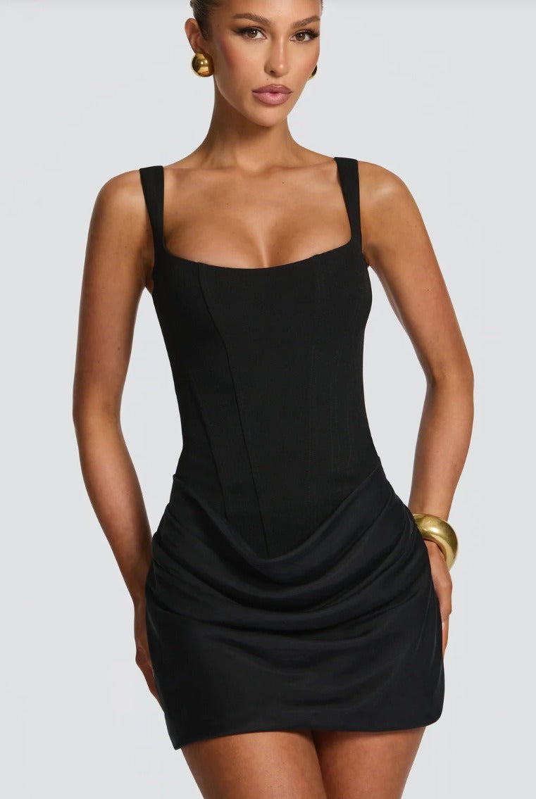 Tube Top Strap Bodycon Mini Dress