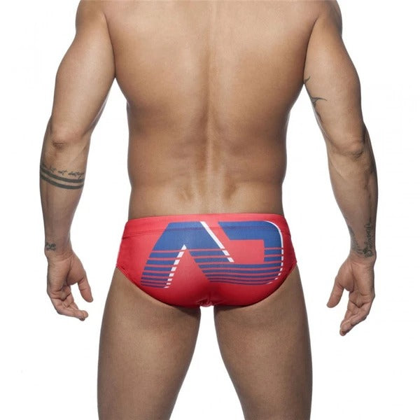 Men's Geometric Print Swim Briefs