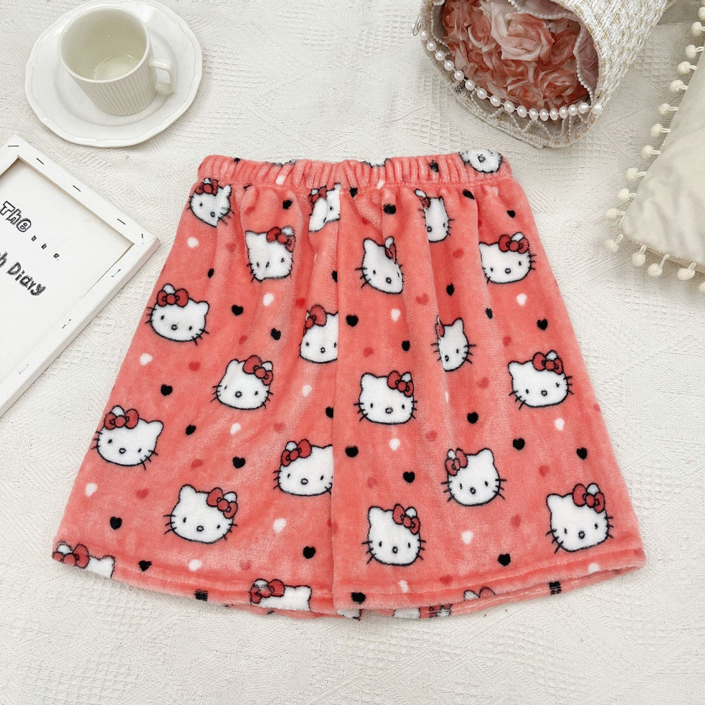 Women's High-Waisted Fleece Shorts - Summer Style