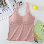 Lace Trim Padded Camisole