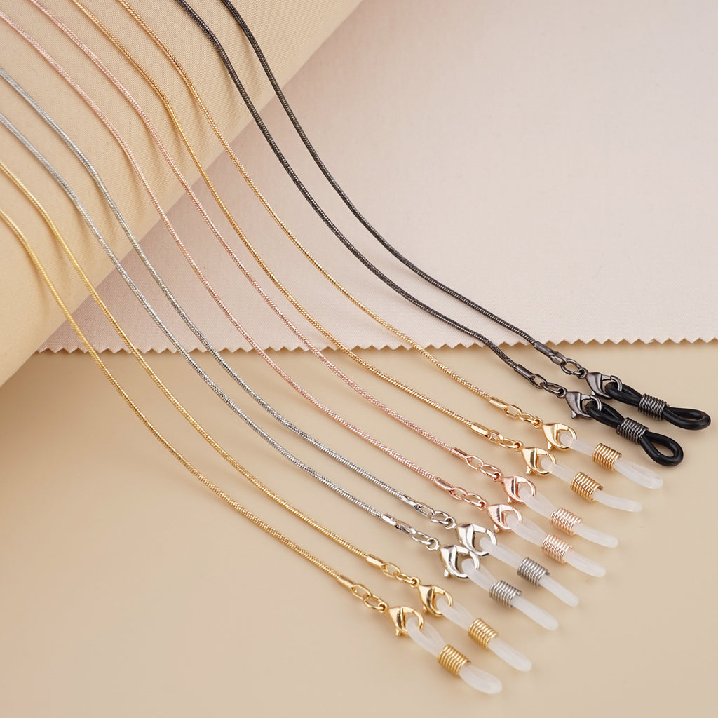 Fashion Metal Snake Chain Eyeglass Strap for Sunglasses