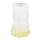 LIVA Chiffon Sleeveless Top and Camisole Blouse