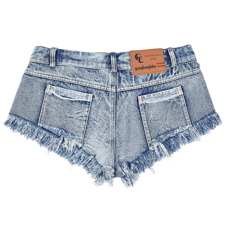 Summer Women's Denim Shorts, European Style