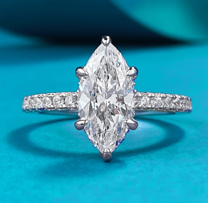 Marquise Solitaire Ring