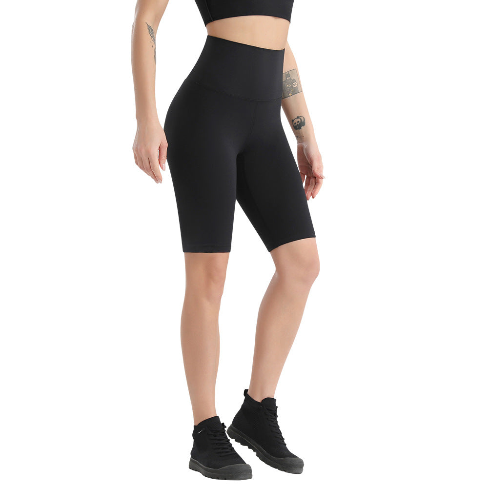 High-Waisted Women's Yoga Shorts for Intense Workouts