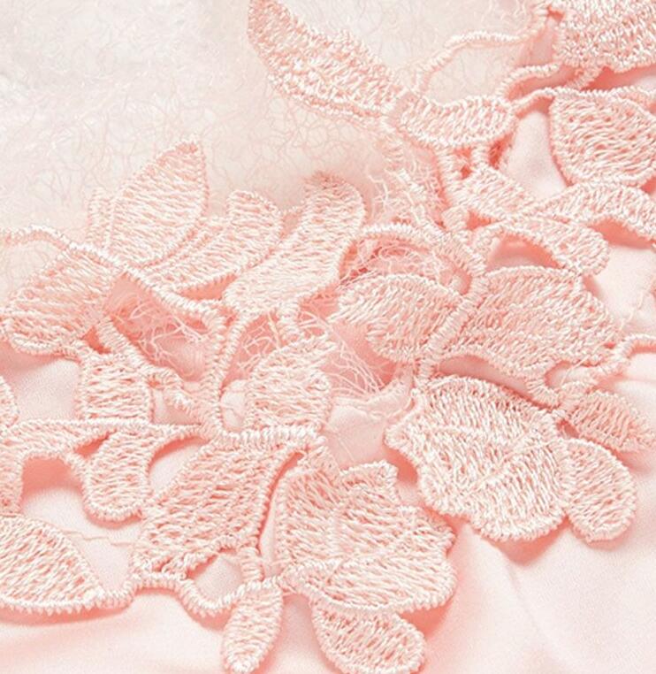 Lace Babydoll Chemise Nightgown Set