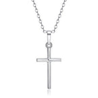 Simple Cross Pendant Necklace