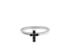 Men's Cross Ring and Zirconia
