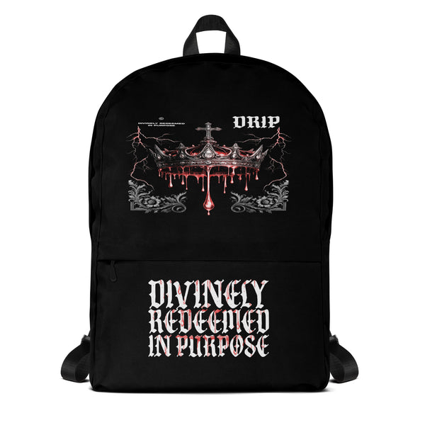 DRIP Christian Backpack - Divinely Redeemed In Purpose