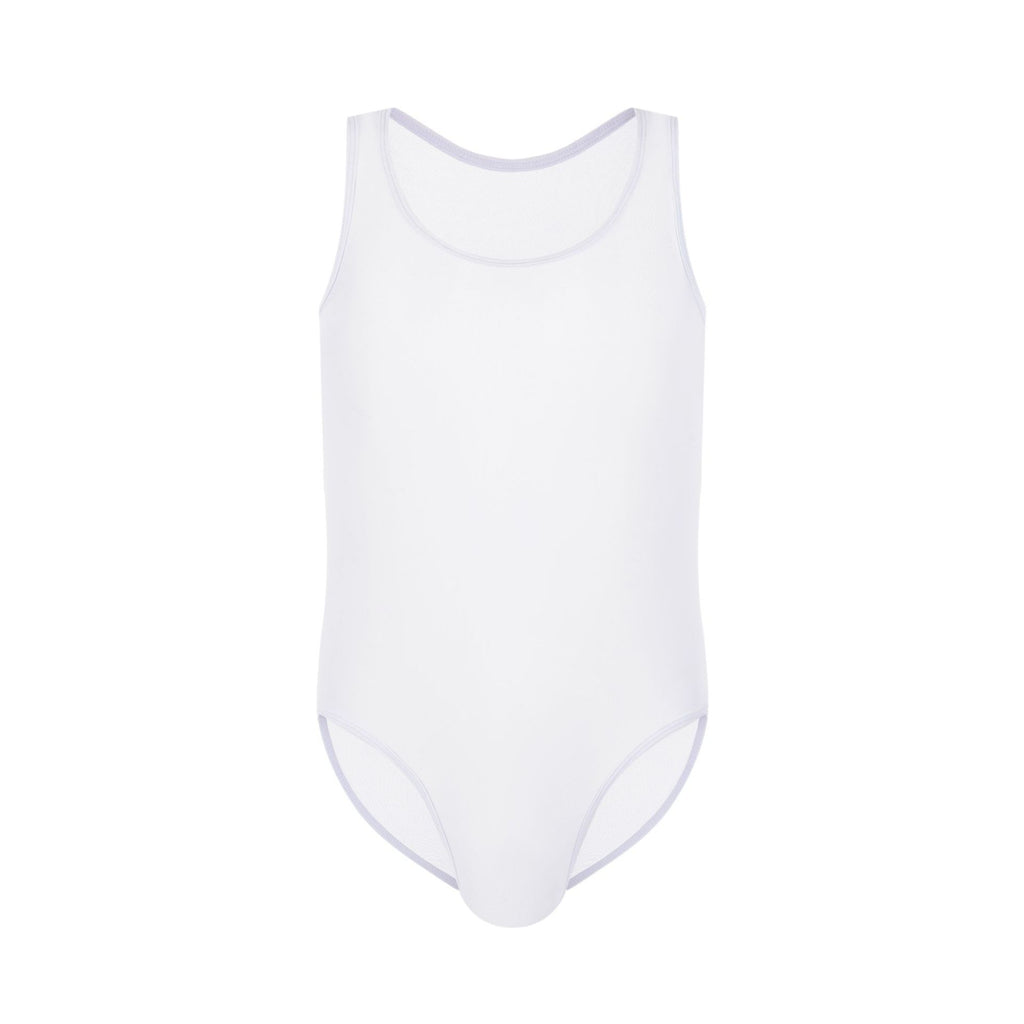 Men's Sheer Mesh Sleeveless Bodysuit