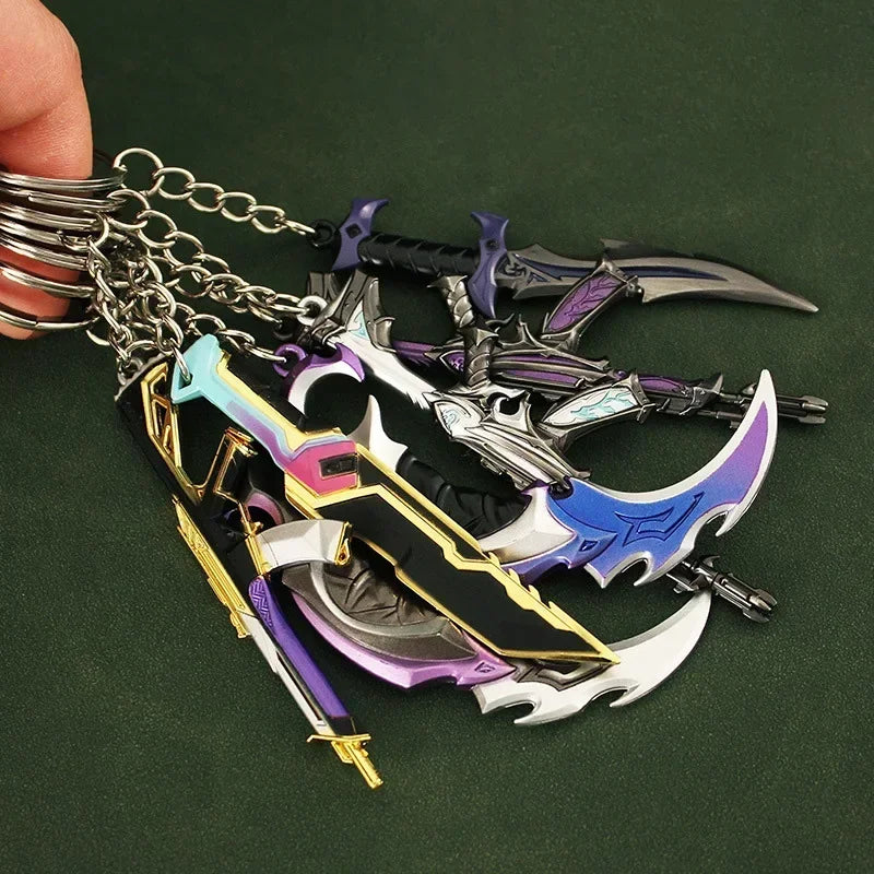Valorant Reaver Karambit Knife Keychain Toy for Boys | Accessory