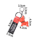Cute Bulldog Figure Keychain
