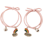 Dog Paw Charm Bracelet with Blessing Card