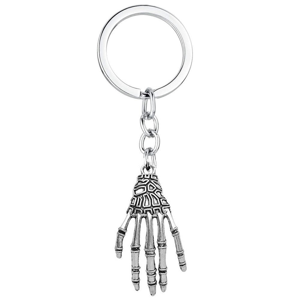 Halloween Skeleton Hand Keychain Set for Decor | Accessory