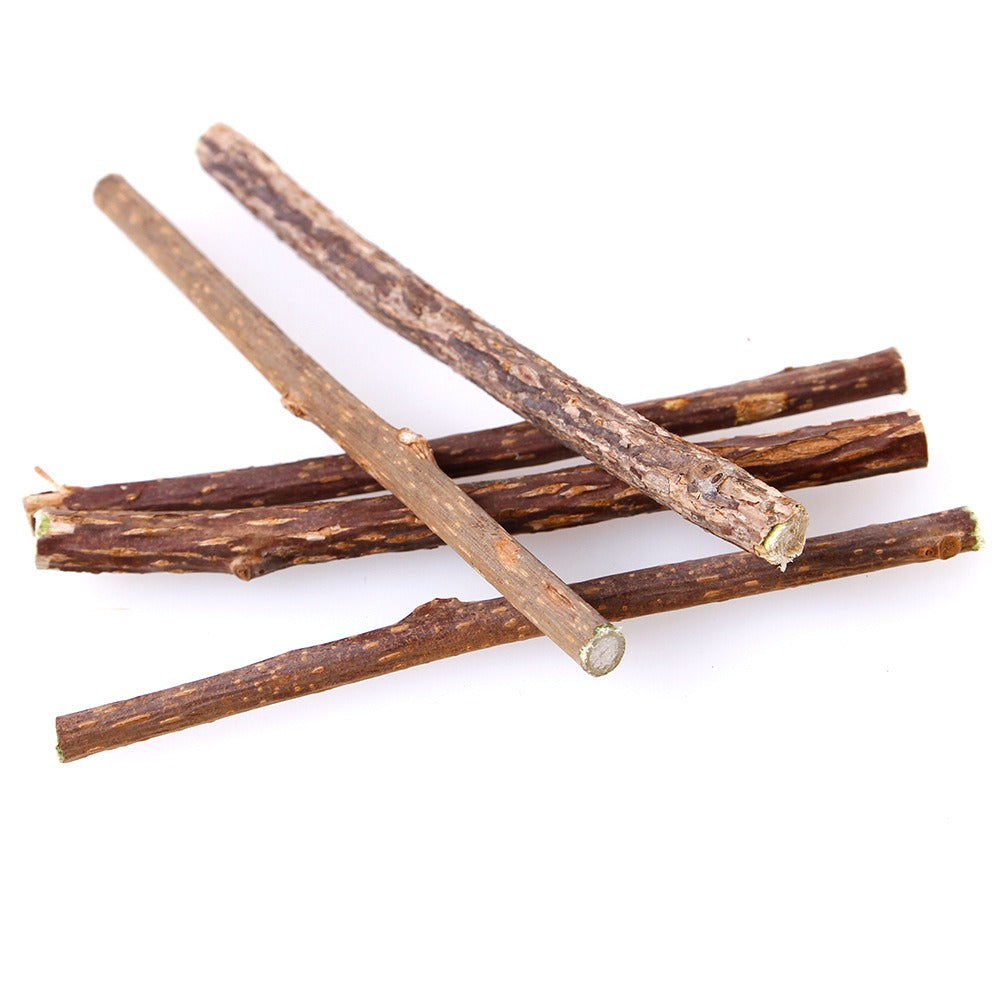Natural Silvervine Cat Chew Sticks, Matatabi Molar Dental Teeth Cleaning Treat for Cats & Kittens, Pack of 5