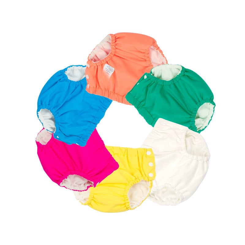 Washable Baby Swim Trunks with Pocket for Learning