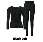 Ultra-Thin Nude Feel Thermal Stretch Underwear Set