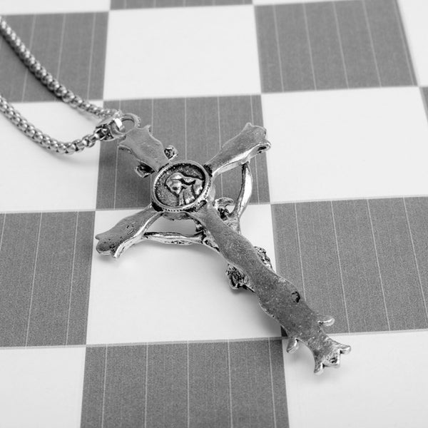 3D Jesus Christ Cross Pendant Necklace