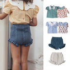 Lace Knit Shorts for Girls